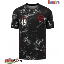 Camiseta Canadá Alphonso Davies #19 Visitante Equipación Mundial 2026 manga corta
